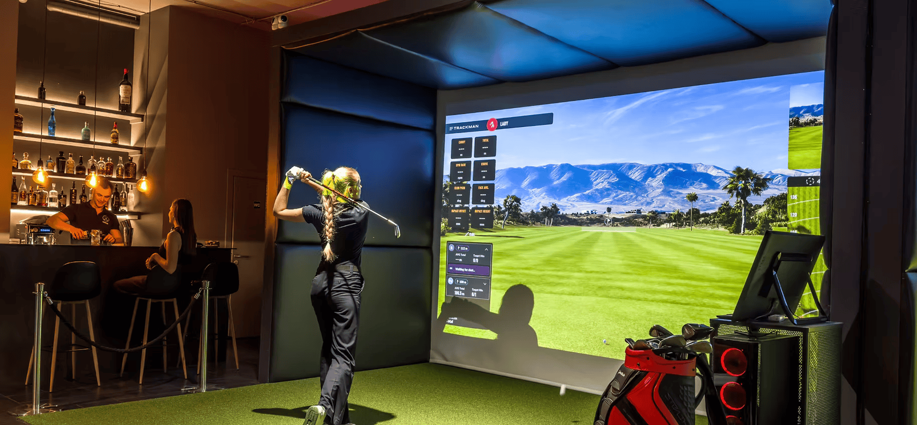 Golfu simulators
